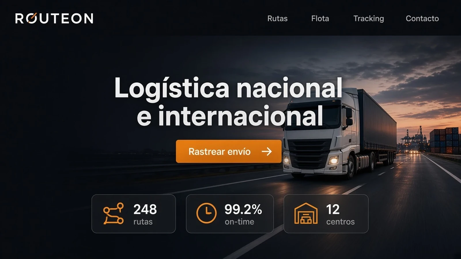Ejemplo visual ROUTEON