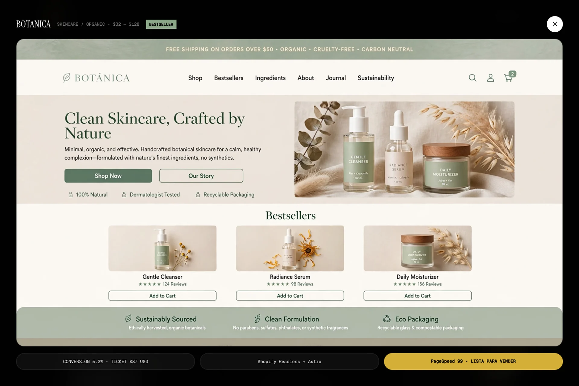 Ejemplo visual BOTANICA